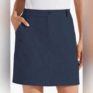 Tilley Women's Navy Trek golf Skort